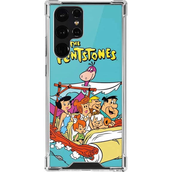 Skinit Cartoons The Flintstones and Rubbles Galaxy S22 Ultra Clear Case