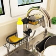 thumbnail image 5 of MLINS Faucet Rack Kitchen Sponge Organizer Sink Drying Simple, 5 of 7