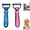 Blue+Pink A(small), variant on Vivanchor Pet Pro, Pet Pro Grooming Tool, Dog Grooming Brush, Deshedding Combfor Cats, Self-Cleaning Undercoat Depilatory Tool