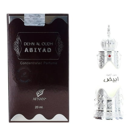 Dehn Al Oudh Abiyad by Afnan, 0.67 oz Perfume Oil for Unisex