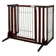 thumbnail image 3 of Richell Freestanding Dog Gate, Cherry Brown, 63"L x 26"W x 32"H, 3 of 4