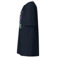 thumbnail image 3 of Wraptap Graphic Tees for Men and Women – Mardi Gras Festive Graphic Tee, Colorful Men and Women T-shirts (Navy, 3XL), 3 of 4