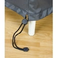 thumbnail image 4 of Shield Outdoor Titanium Polyester 73" Chaise Lounge Cover in Dark Gray, 4 of 6