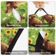 thumbnail image 6 of Highland Cow and Sunflower Print Teens Toddler Nap Mat with Pillow, Sleeping Mat Bag for Preschool Daycare 59"x22", 6 of 6
