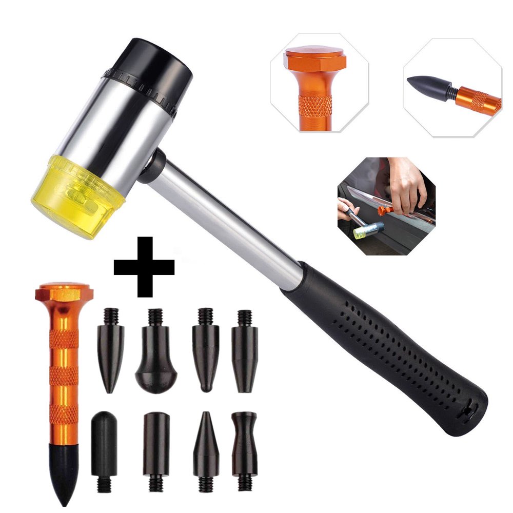 Pro a Dent Remover Tap Down Kits Pops a Rubber Hammer Dent Repair Tools