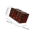 thumbnail image 2 of SKISUNO Storage Box Decorative Boxes for Storage with Wood for Home Use 1Set, 2 of 6