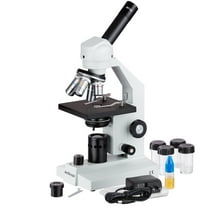 AmScope 40x-2000x Cordless LED Compound Biological Microscope New