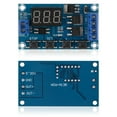 thumbnail image 3 of 12V Trigger Cycle Delay Timer Switch Turn On/Off Relay Module with LED Display, 3 of 8