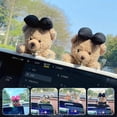 thumbnail image 5 of Plush Cartoon Bear Car Interior Decoration for Personalizing Vehicle and Adding Driving Fun, 5 of 8