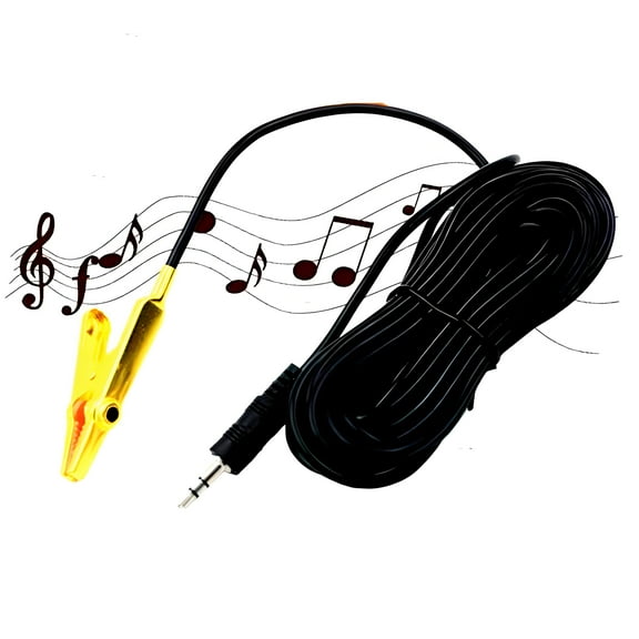 Easy Clip-on Microphone for Acoustic Instruments Pickup,Plug & Play Universal Pickup,Guitar, Ukulele, Violin,Flute – No Battery Needed