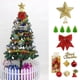 thumbnail image 2 of Adornos de árbol de Navidad para niños, colgantes, decoración, Papá Noel, copo de nieve, lazos, estrella, bolsas de la suerte, Feliz Navidad, 2 of 5