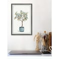 thumbnail image 6 of Parvez Taj Bonsai Orange Tree Framed Painting Print, 6 of 6