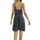 thumbnail image 2 of Txlixc Vestido sin mangas con botones y cuello en V de verano para mujer Txlixc Sexy, 2 of 3
