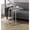 Oak, variant on Chrome Finish Accent Table / Living Room Upgrade / Durable MDF Construction