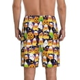 thumbnail image 4 of Lsque Halloween1 Mens Sleep Pajama Shorts,Short Pajama Pants, Cotton Ultra-Soft Knit-Medium, 4 of 9
