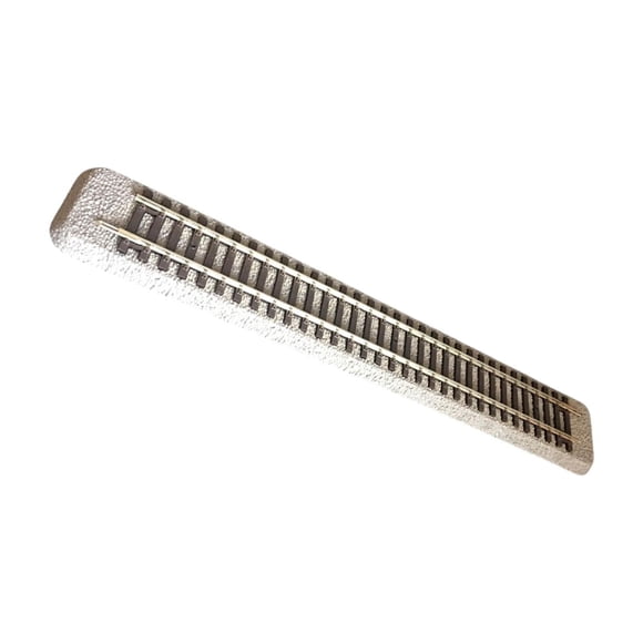 ZheElen Rail With Roadbed HO Scale Track Easy Assembly Flexible Model Trains Accessories For Display Setup Model Train Track