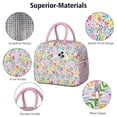 thumbnail image 4 of Womens Pioneer Flower Lunch Box for Work,Insulated Lunch Bag for Women,Loncheras Para Mujer,Leakproof Adult Lunch Bag for Work,Beach,Travel,Picnic,Camping, 4 of 7
