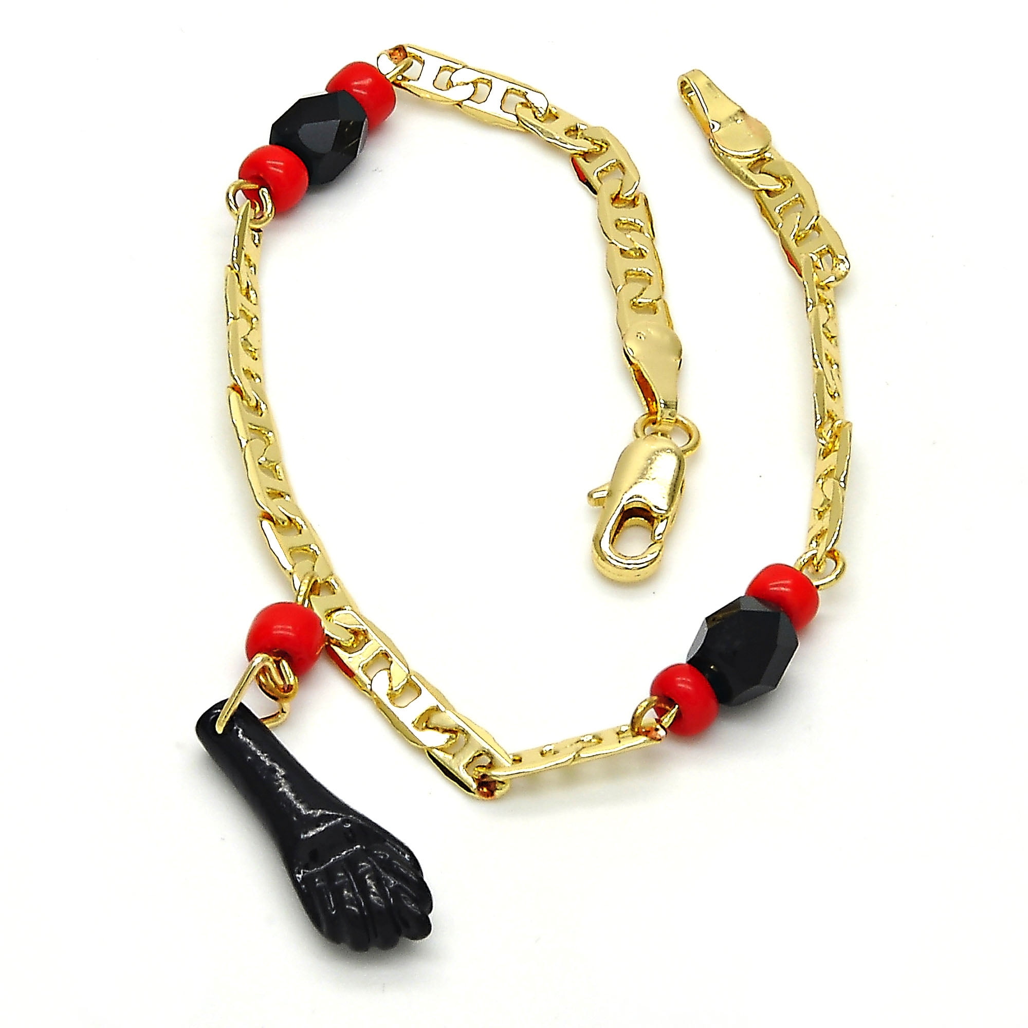 RM 18k Gold Plated Azabache Bracelet
