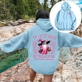 thumbnail image 4 of In October We Were Pink Hoodies for Women 2025 Cancer Awareness Halloween Hoodie Sweatshirt Pullover Tops, 4 of 6