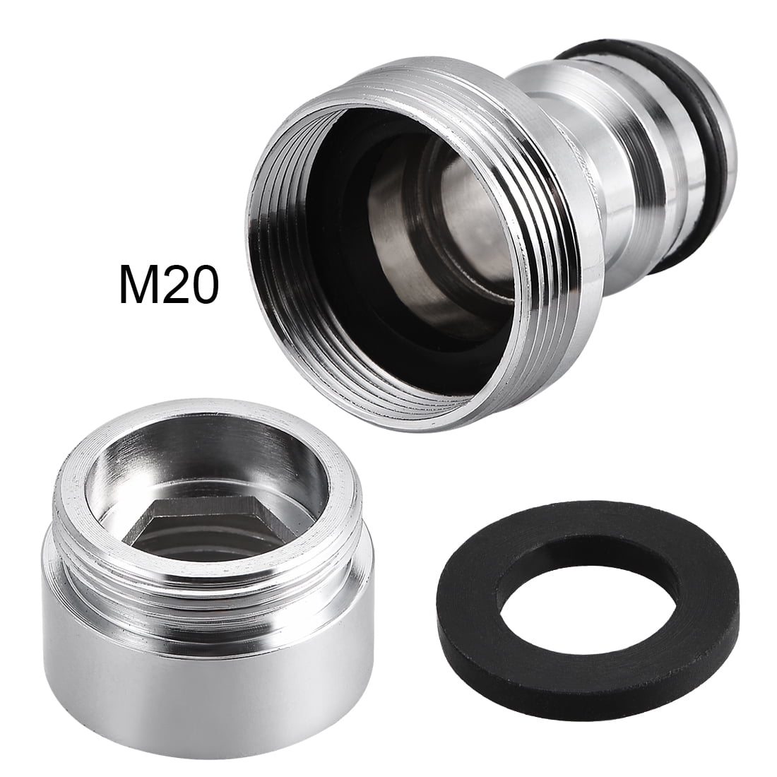 Brass Garden Hose Quick Connector Faucet Nozzle Pipe Adapter 20mm