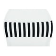 thumbnail image 1 of 50 Pieces, Spandex Chair Band Approx. 5 inch width x 12 inch length (unstretched) - Stripe Black & White, 1 of 1