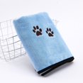 thumbnail image 1 of Toalla de baño NQ para perros y gatos azul 50*90cm, 1 of 5
