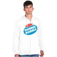 thumbnail image 5 of Dubble Bubble Vintage Double Zip Up Hoodie Men's Women's Brisco Brands M, 5 of 6