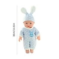 thumbnail image 3 of Tarmeek Baby Dolls Toys for Toddlers, 12 Inch Soft Reborn Baby Lifelike Real Baby Dolls with Cloth Accessories for 3 4 5 6 Year Old Girls Boys, Christmas Birthday Gifts for Kids, 3 of 6