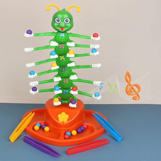 Juego de meneo de Caterpillar Baoblaze Juguetes para adultos 2-4 jugadores