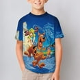 thumbnail image 2 of Scooby Doo Kid's T-Shirt Short Sleeve T-Shirt Tops Summer Tee Shirt for Boys Girls 110CM, 2 of 8