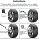 thumbnail image 2 of 6-Pack 45 90 135 Valve Stem Extenders, Schrader Tire Valve Extension for Dual Wheels, Cars, RV, Stroller, Bike, 2 of 5