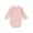 119Light Pink287, variant on MEZZALL Child Summer Ribbed Baby Bodysuits Long Sleeve Soft Breathable Romper Boys Home Solid Color Crew Neck Fashionable Onesies