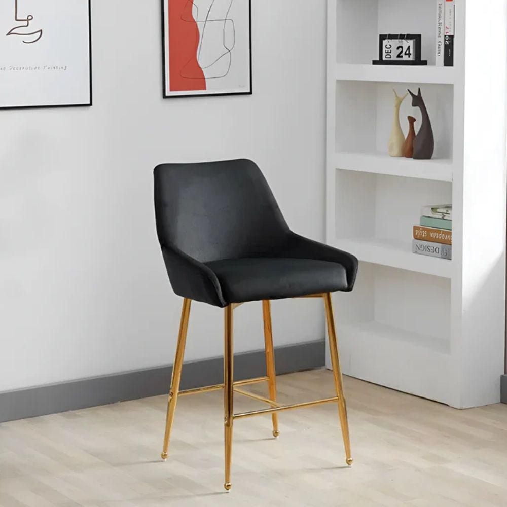 Tabouret en velours Heavenly Collection