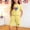 Yellow, variant on ATOGUTA Pants Sets Girl 2 Piece Outfits Kids Short Sleeve T Shirts and Elastic Waist Shorts Size 4T-14 Kids Clothing Gray