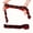Red, variant on Stretching Resistance Bands - Colorful, Durable Polyester Pull Ropes for Yoga, Dance, and Fitness Training, Perfect for Shoulder Opening Exercises, Dance Training Aid|Vibrant Resistance Bands