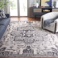 thumbnail image 2 of SAFAVIEH Odyssey Edith Floral Polyester Area Rug, Grey/Dark Grey, 6'7" x 6'7" Square, 2 of 11