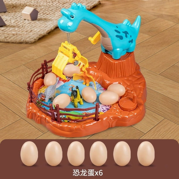 Seyotauo Claw Machine for Kids, Dinosaur Toy Claw Machine Large, Mini Arcade Machine with Prizes Toys, Kids Vending Game Machine, Party Prize Egg Dispenser, Easter Gift for Girls Boys