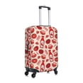 thumbnail image 3 of Uemuo Tomatoes Printed Washable Luggage Cover - Fashion Suitcase Protector Fits 18-32 Inch Luggage -Small, 3 of 9