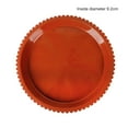 thumbnail image 5 of BrowQuartz Tray Portable Durable Thickened Base Plastic Practical Round Potting Bottom Drip Trays Saucer Supplies Indoor Outdoor Red Brown 140x9.2cm, 5 of 6