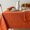 Bison-84" x 60" (Rectangular), variant on Ravenna Yarn Dyed Jacquard Heavyweight Fabric Table Cloth Everyday Parties Weddings Holiday Fall And Thanksgiving Tablecloth (70" Round Bison/rust)