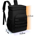 thumbnail image 4 of Tactical Cooler Backpack Insulated Leak-Proof - 24L Heavy Duty Lunch Backpack for Men Women Adults, Soft Ice Chest Backpack as Gift Work Hiking Camping Fishing Accessories, 4 of 8