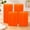 Orange, variant on 2x3 Inch Ivory Pillar Candles Small Unscented Dripless Long Burn Column Candles for Dinner Table Christmas Wedding Home Spa Church 4 Pack
