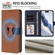 thumbnail image 4 of Para iPhone 16 Plus Bolso Protector con Bloqueo RFID 2 en 1 Funda Tipo Billetera Bicolor Desmontable Funda con Tapa Magnética Bolsillo con Múltiples Ranuras para Tarjetas, 4 of 7