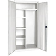 Elite Series Combination Cabinet with Adjustable Shelves, 36"W x 24"D x 72"H, White