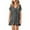 Dot Print, variant on Pntutb Women's Dress Dot Print Drees Knee-Length Short Sleeve Draped Dress Green XXL