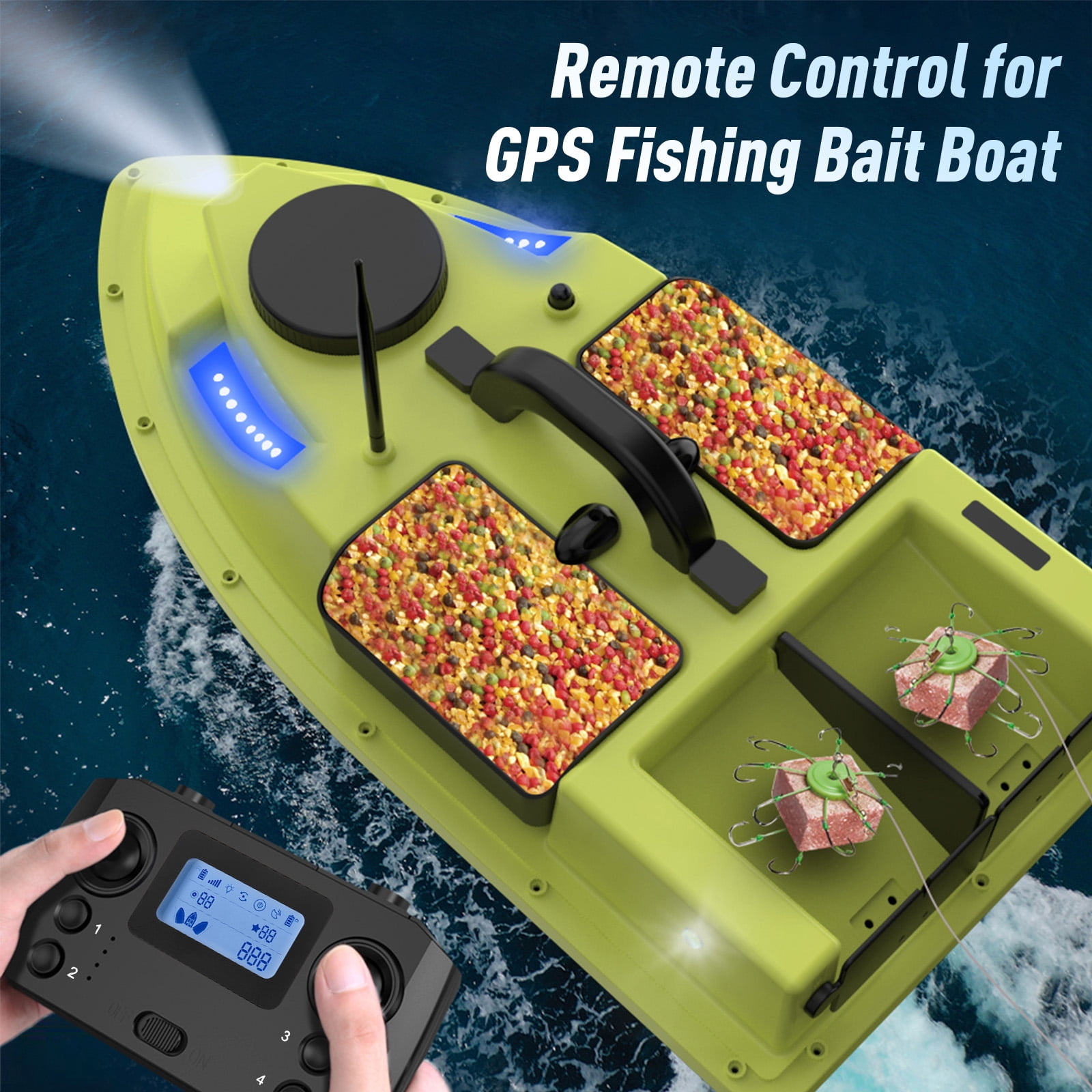 Controller Remote Control For GPS Fishing Bait Boat D19 D20