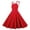 Red#01, variant on Women's On-trend Dresses Renaissance Women's 1950s Retro Dress Short Sleeve Vintage Dress