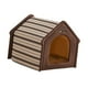 thumbnail image 4 of Cama para gatos, cama para perros, calmante, suave, base antideslizante, nido para dormir, semicerrado para gatitos, gatos, perros y cachorros M, 4 of 9