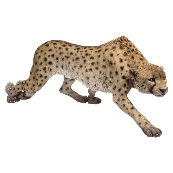 Pacific Giftware Realistic Big Cat Leopard Perching on Wood Resin Figurine... 