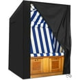 thumbnail image 1 of Outdoor Swing Covers, Patio Swing Canopy Cover, Durable Waterproof Windproof UV Resistant All Weather Protector with Breathable Design, Easy Installation for Year-Round Use (135x105x175/140cm), 1 of 5